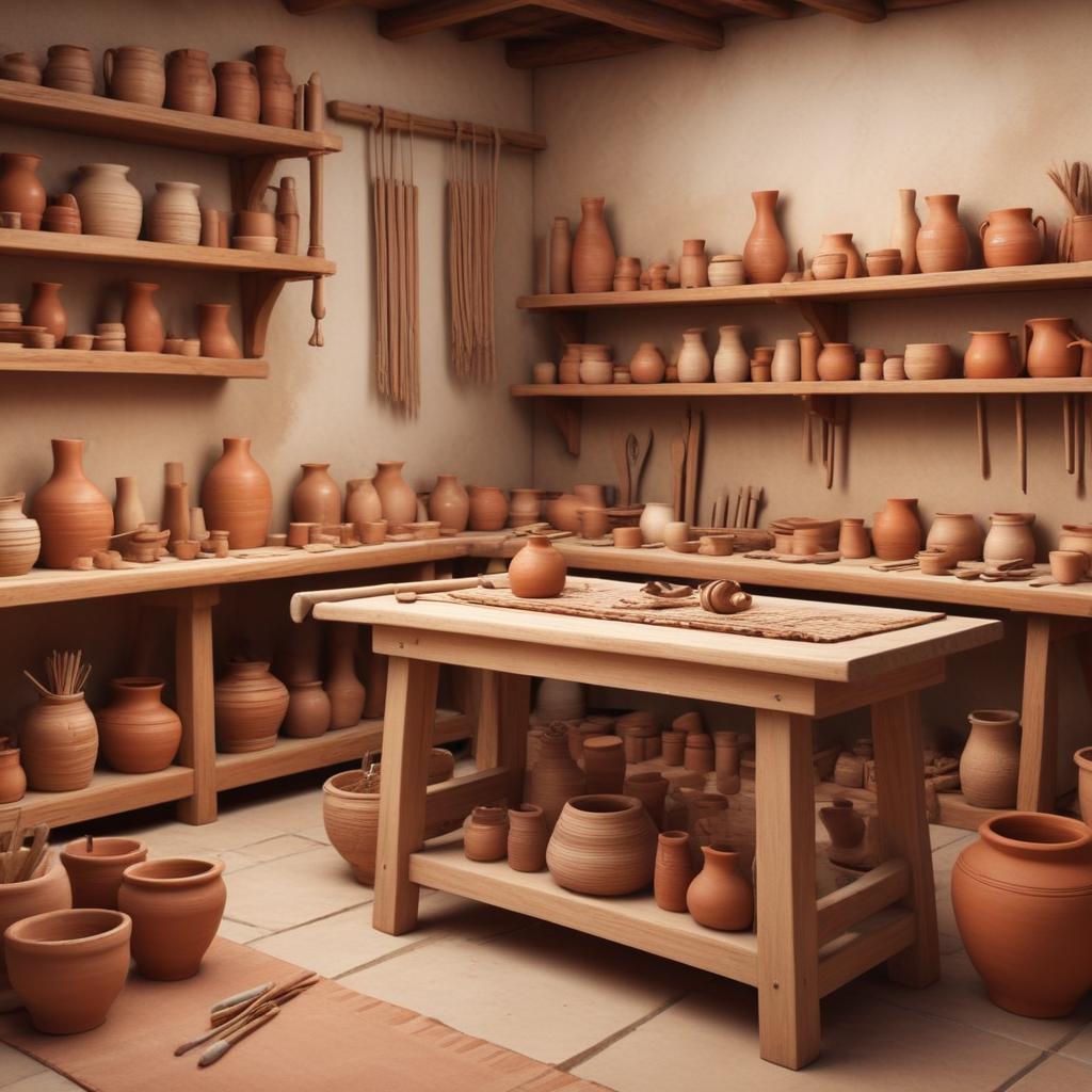 O encontro com artesãos da região