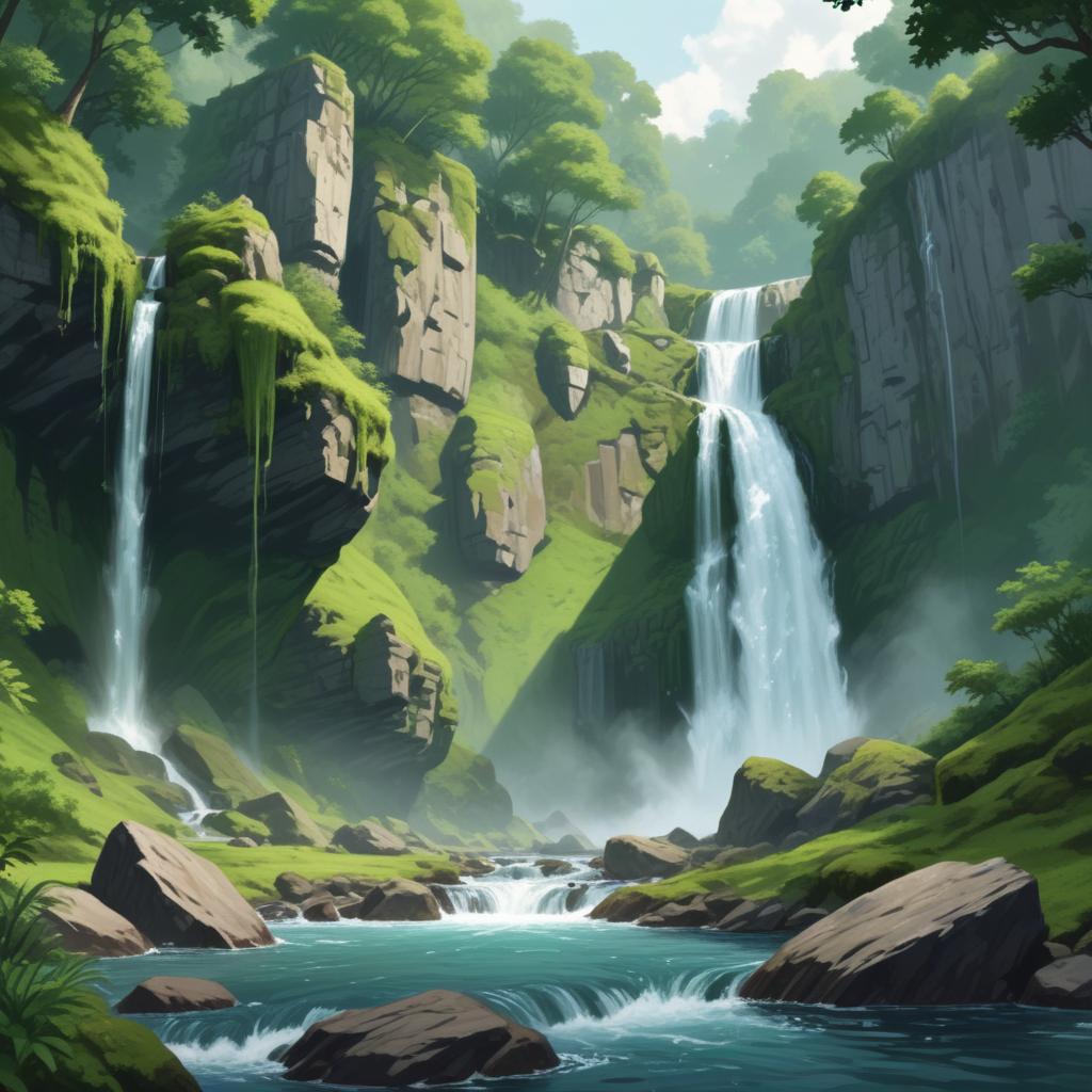 Primeira cachoeira encontrada