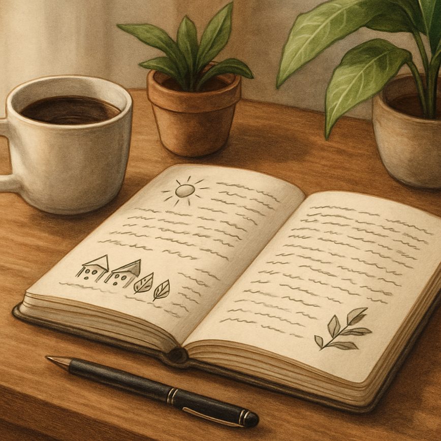 Como registrei minhas histórias diariamente