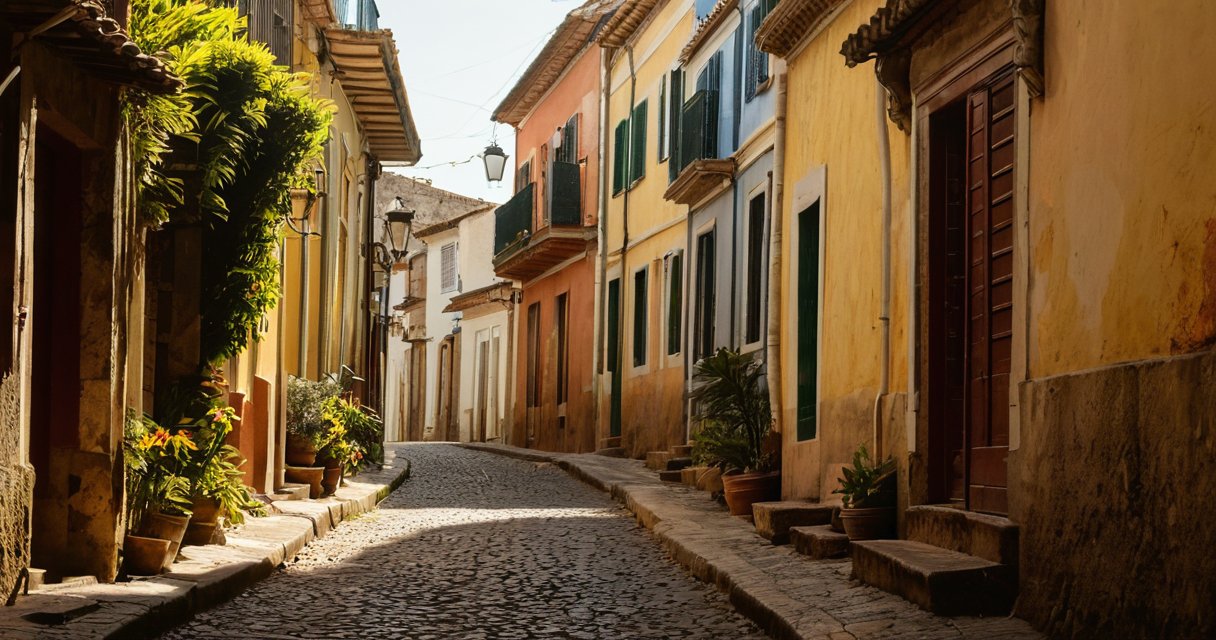 A rua mais bonita que já caminhei