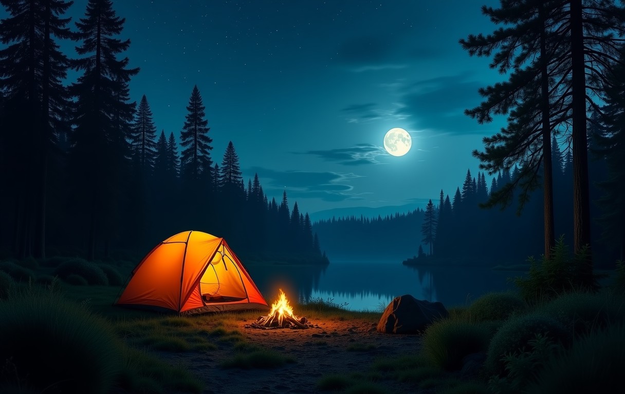 Primeira noite em camping selvagem — Montando o acampamento: erros que transformam a noite em pesadelo Primeira noite em camping selvagem — Montando o acampamento: erros que transformam a noite em pesadelo