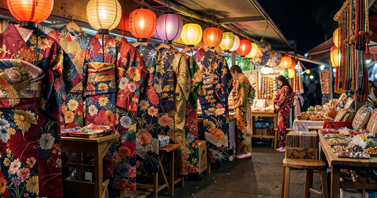 O mercado noturno mais animado que visitei — Artesanato e Produtos Locais O mercado noturno mais animado que visitei — Artesanato e Produtos Locais