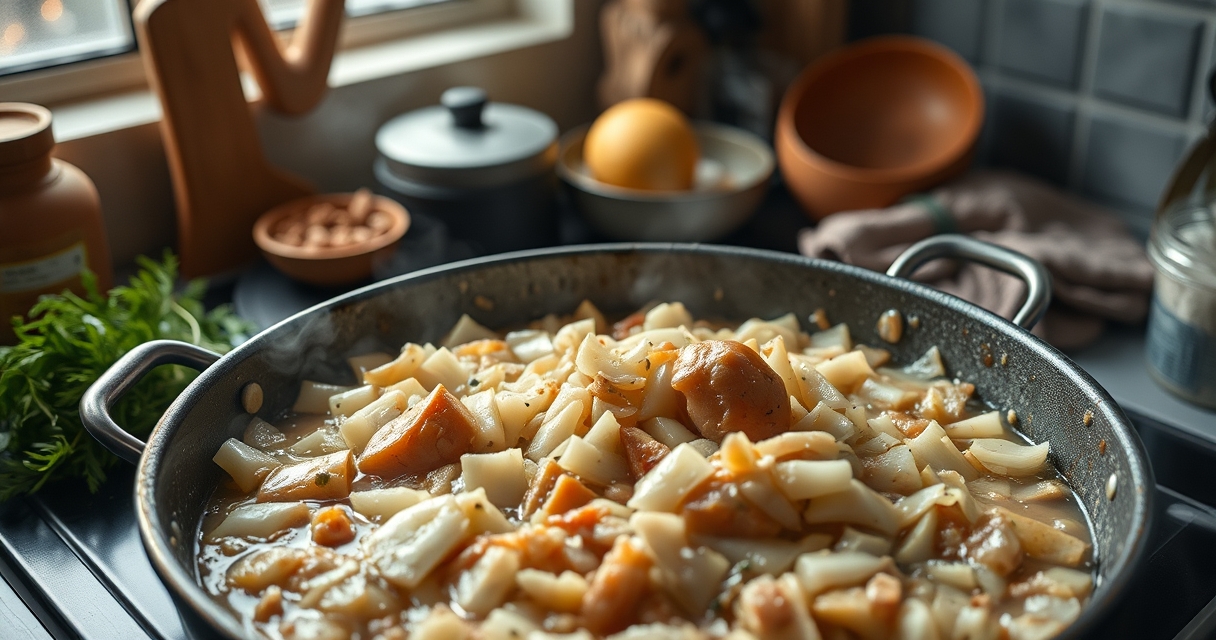 Primeiro prato que tentei cozinhar viajando — O Processo de Cozinhar Primeiro prato que tentei cozinhar viajando — O Processo de Cozinhar