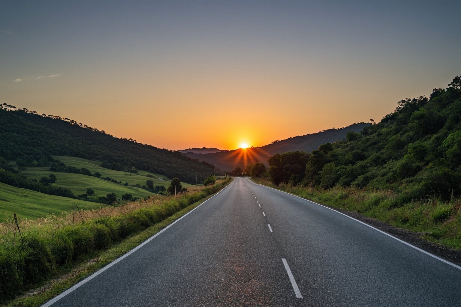 Como foi a experiência do meu primeiro pôr do sol na estrada